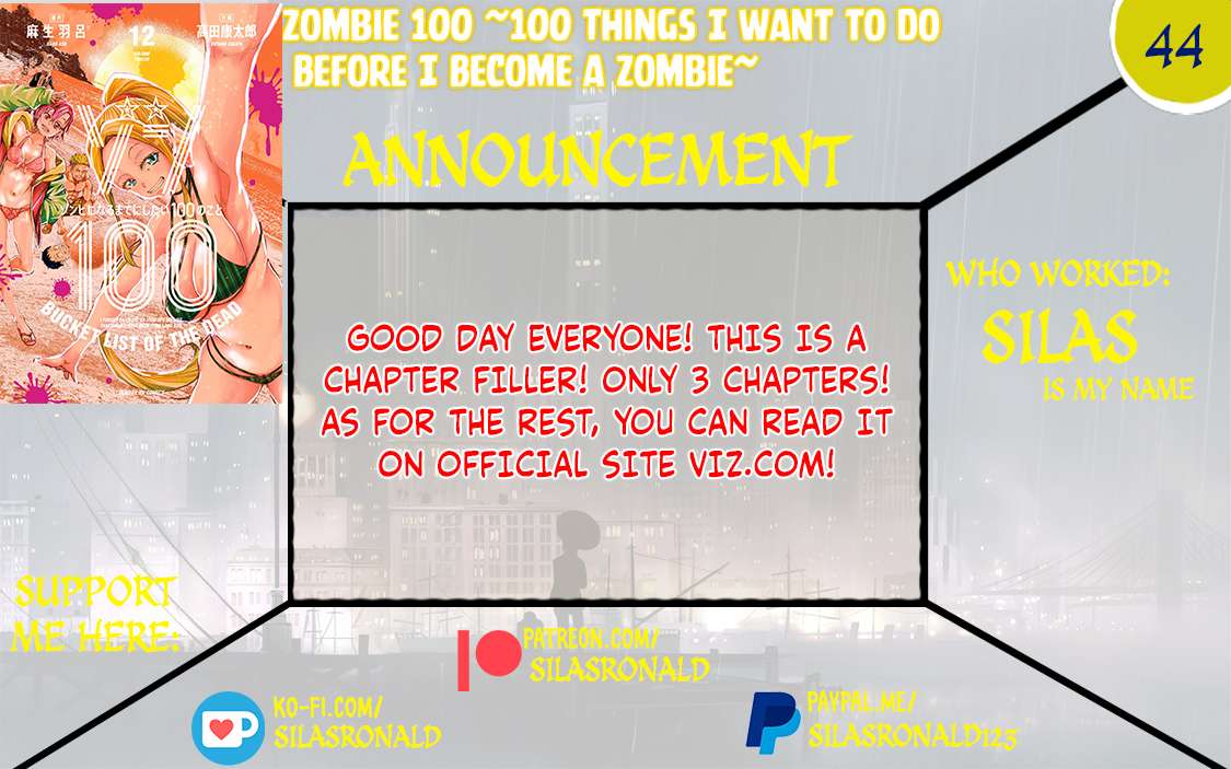 Zombie 100 ~100 Things I Want To Do Before I Become A Zombie~ Chapter 44 1